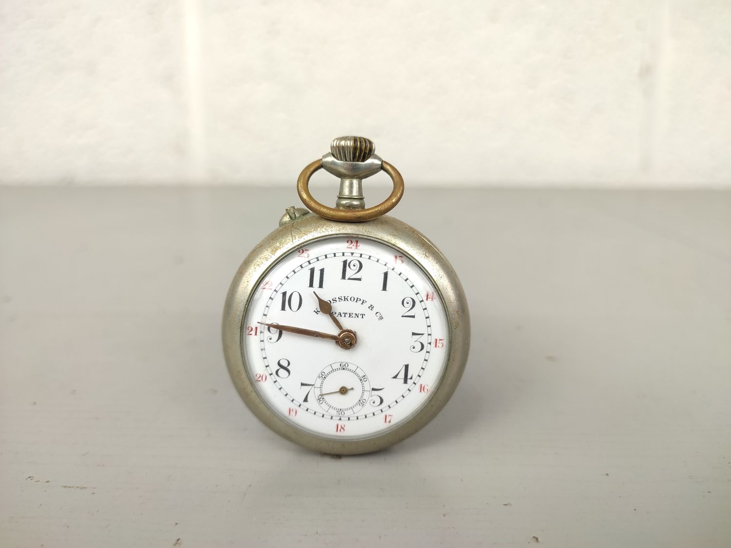 Antique pocket watch Roskopf