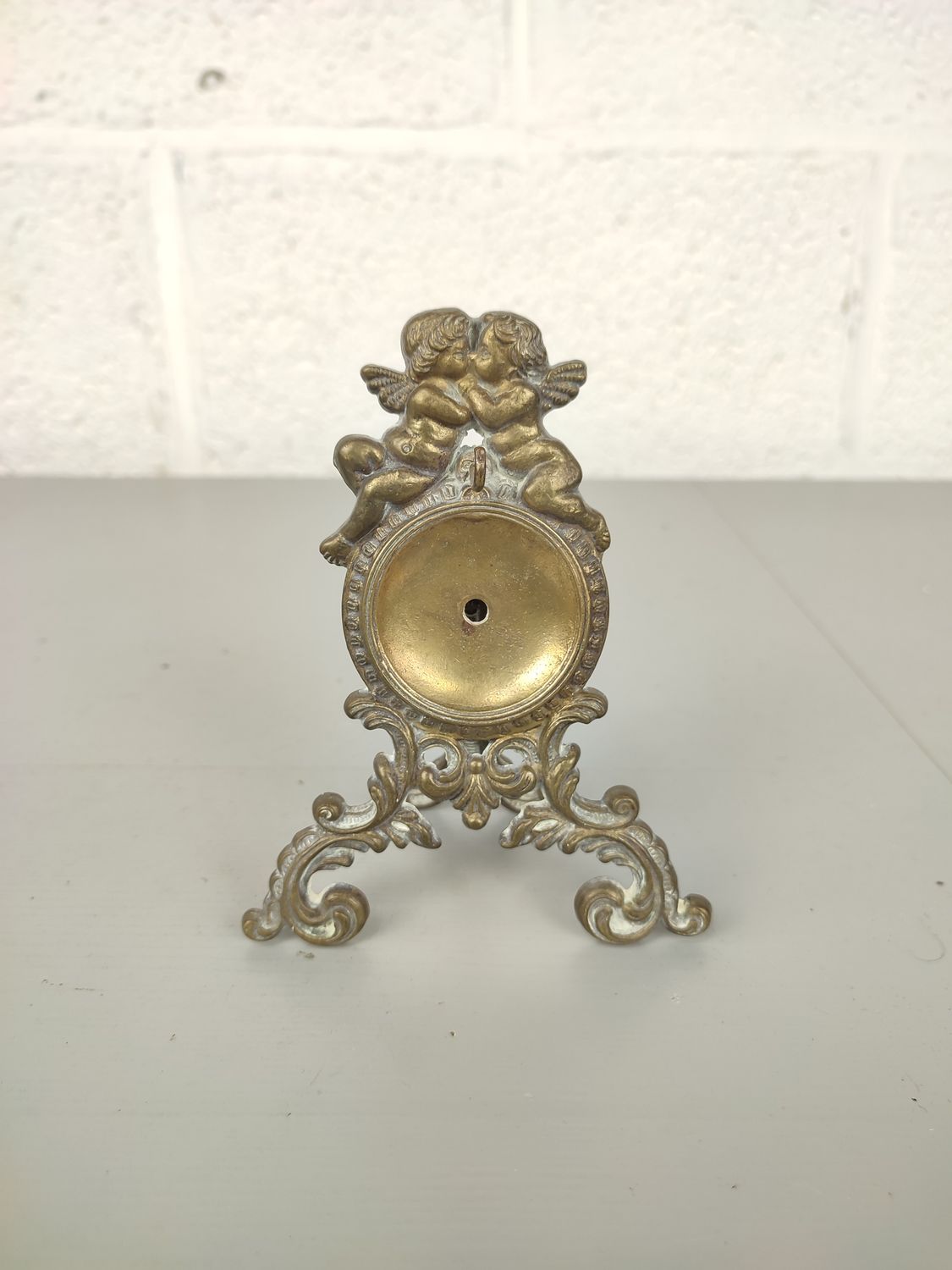 Brass pocket watch holder