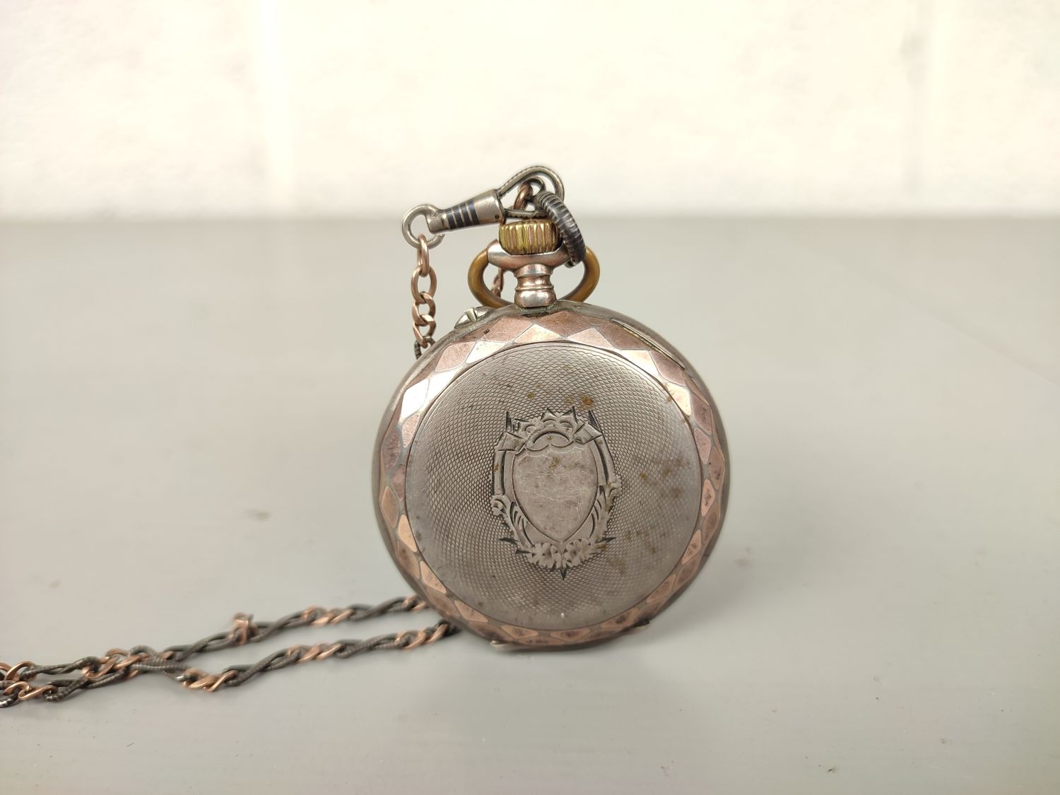 Antique silver pocket watch