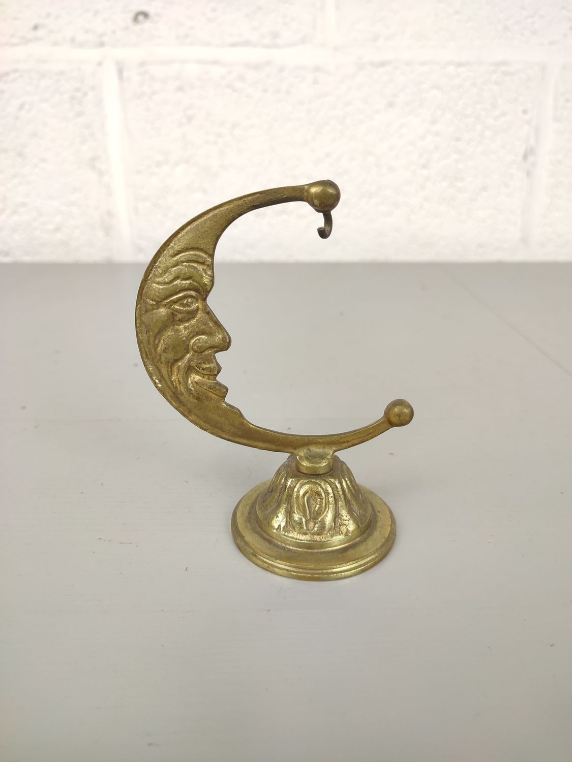 Brass pocket watch holder