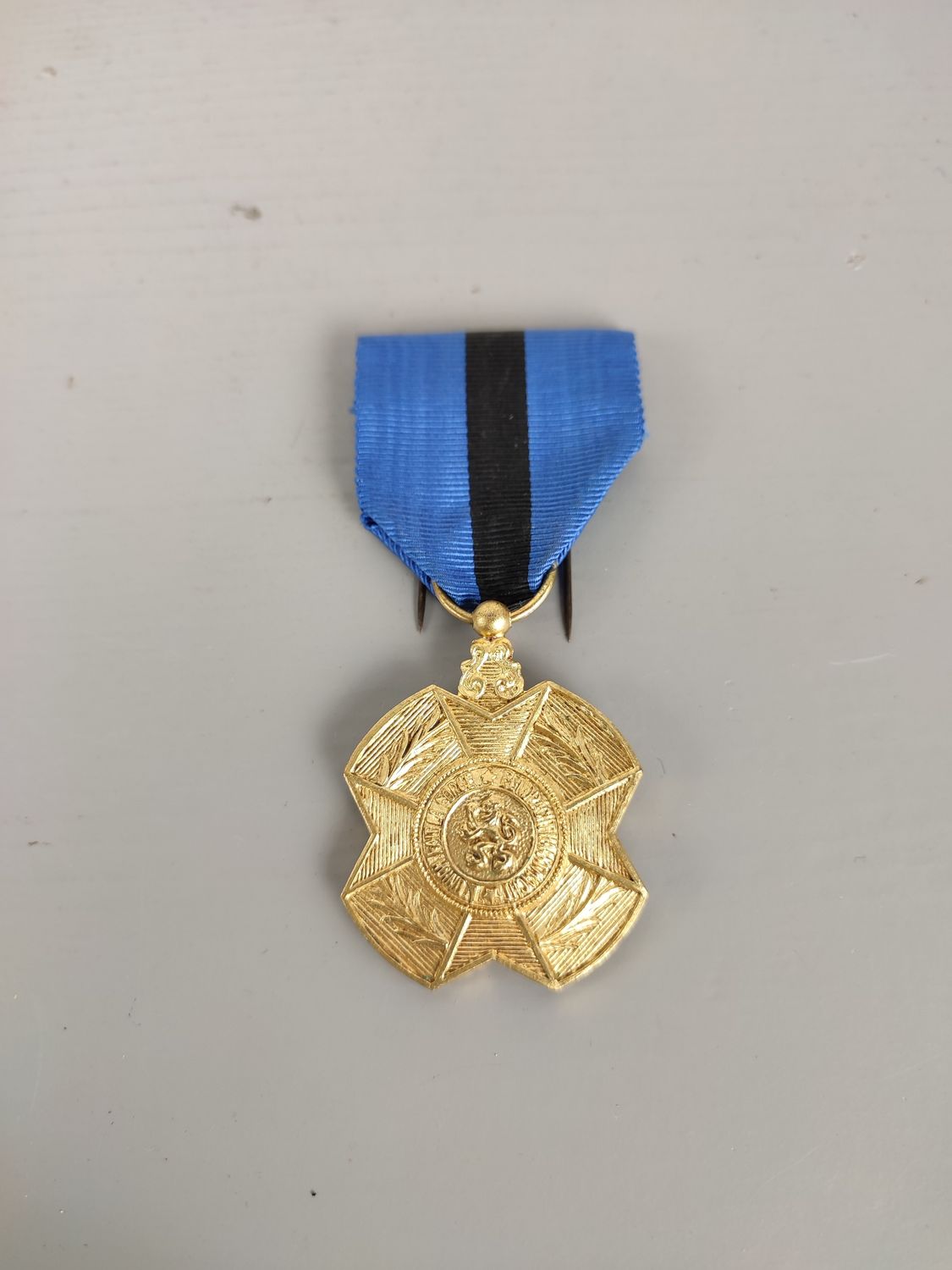 Gold medal in the order of Leopold II