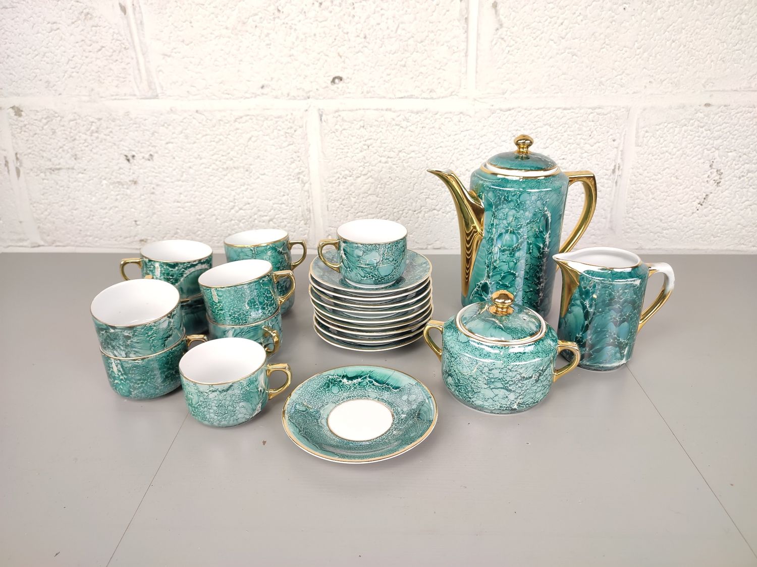 Vintage tableware 10 people