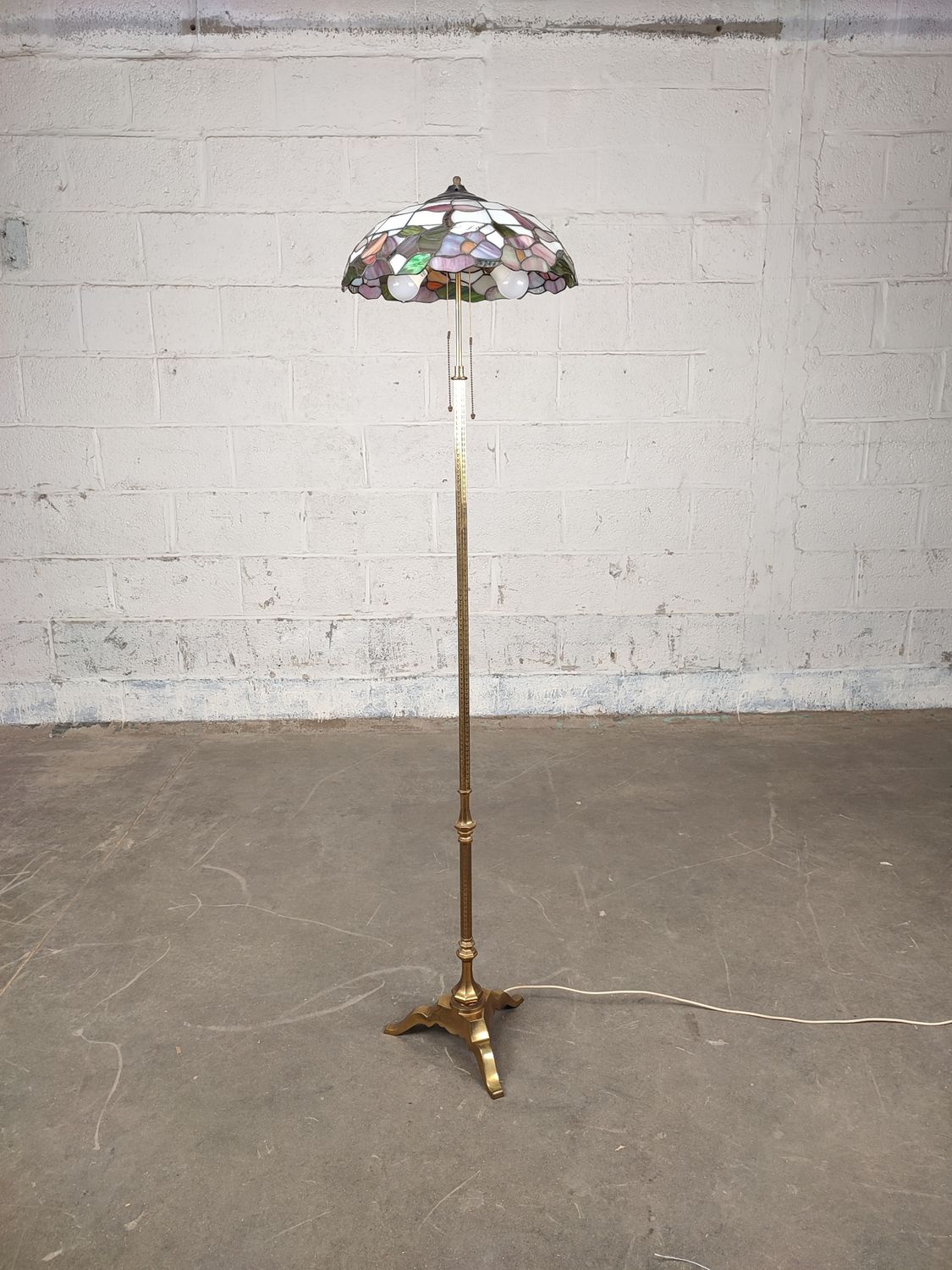 Elegant Tiffany floor lamp