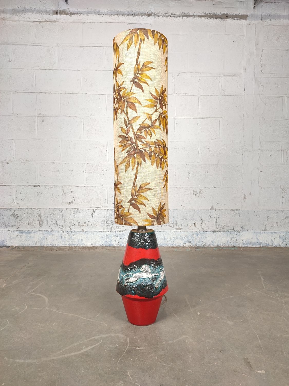 Vintage West-Germany floor lamp