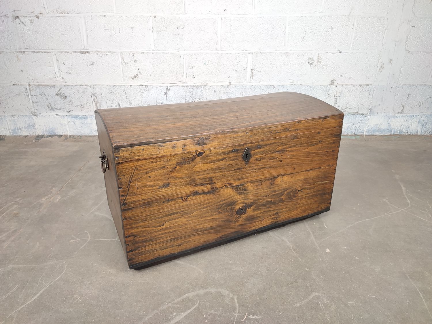 Antique wooden chest