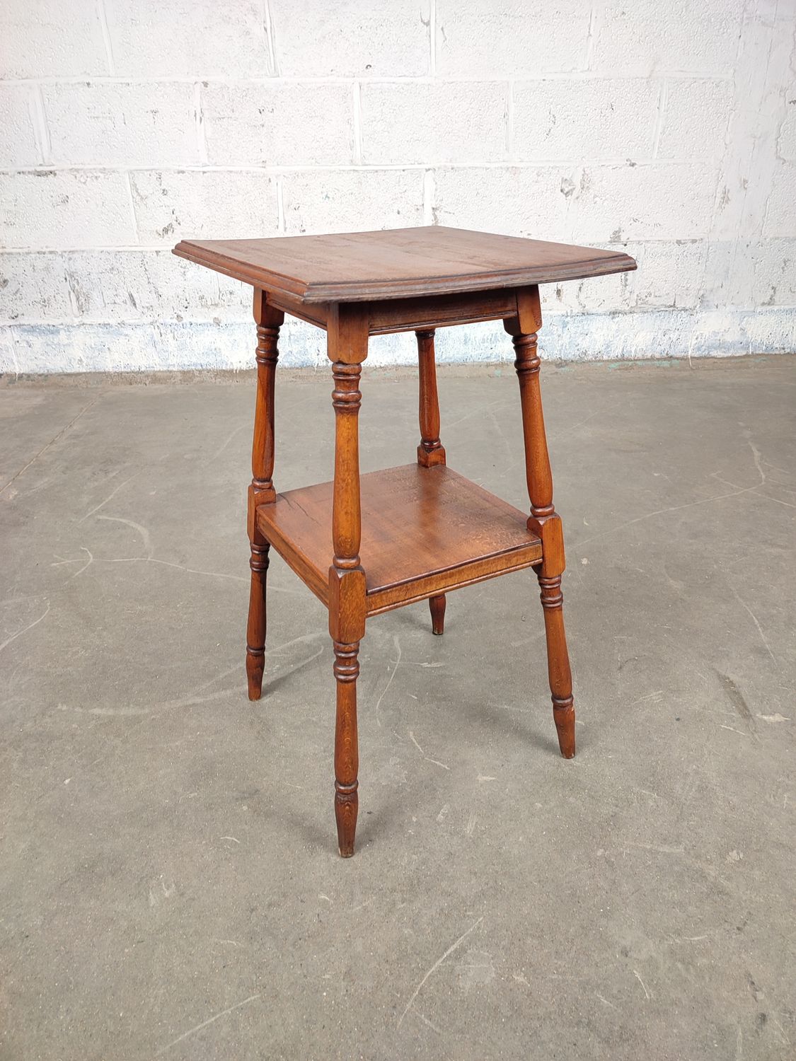 Old wooden side table