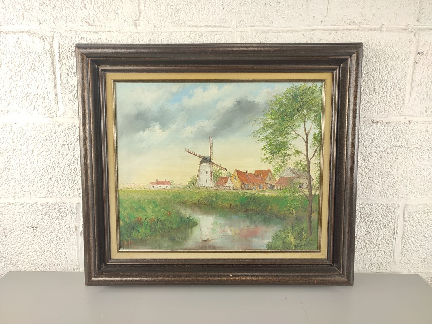 Georges Tahon - painting - Sint-Karels mill