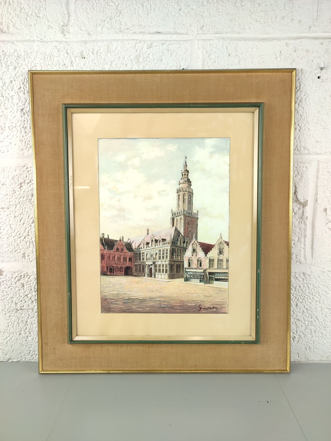 G. Nollet - market of Veurne