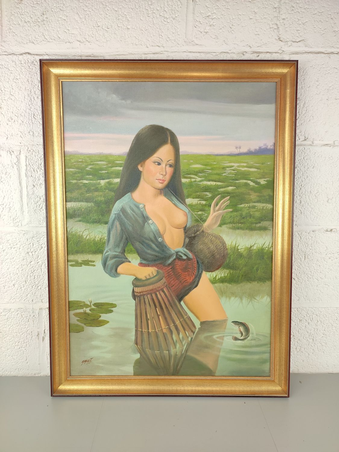 Saksit - Asian painting