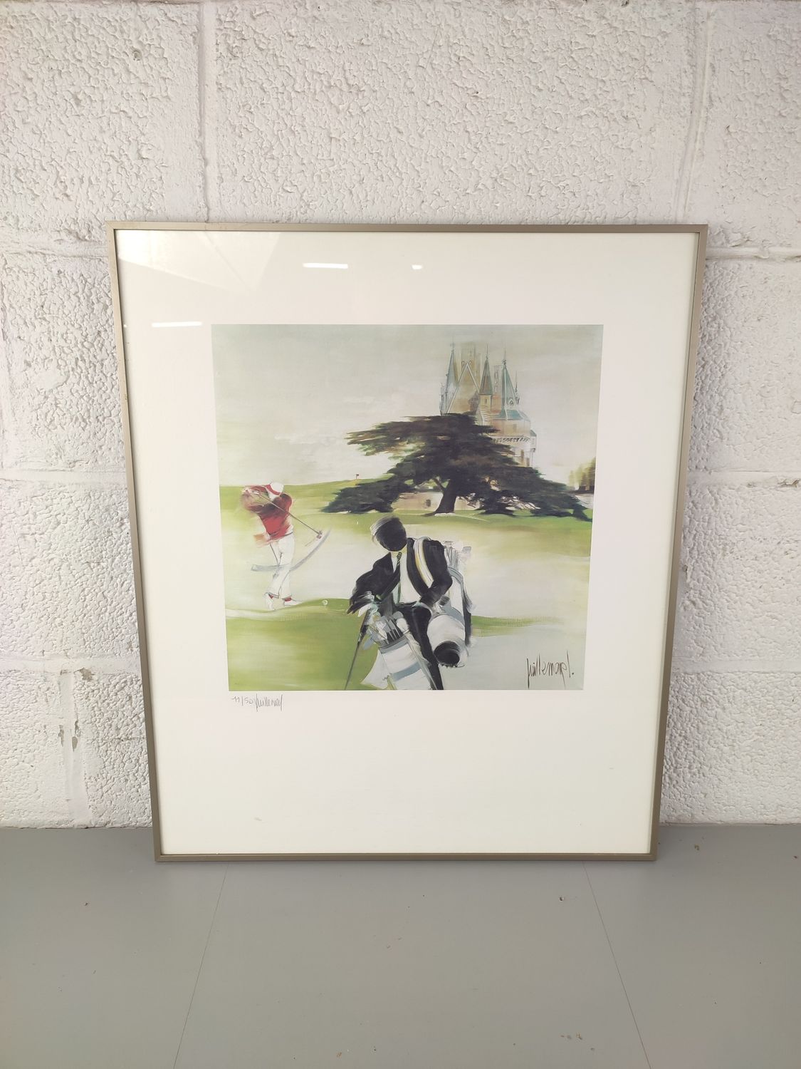 Dominique Guillemard - Litho - golf