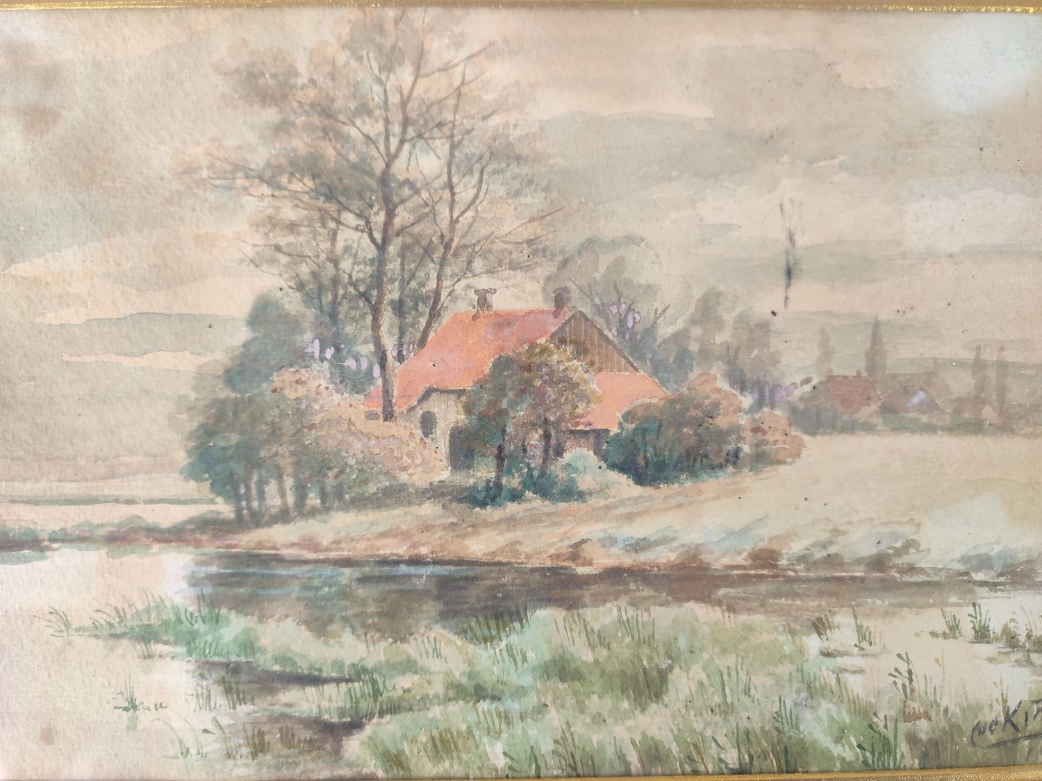 De Kinder - watercoulour - 1918
