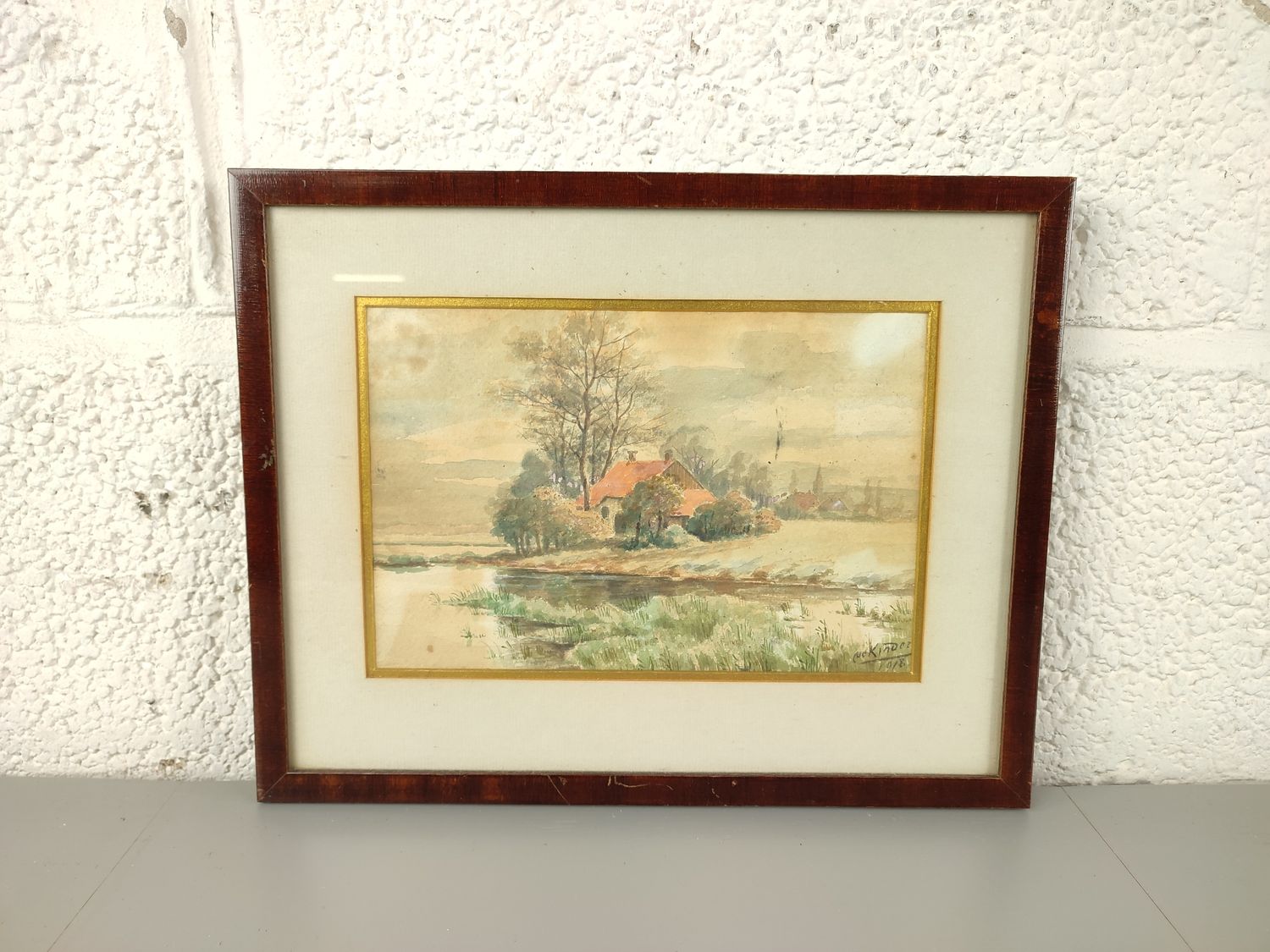 De Kinder - watercoulour - 1918