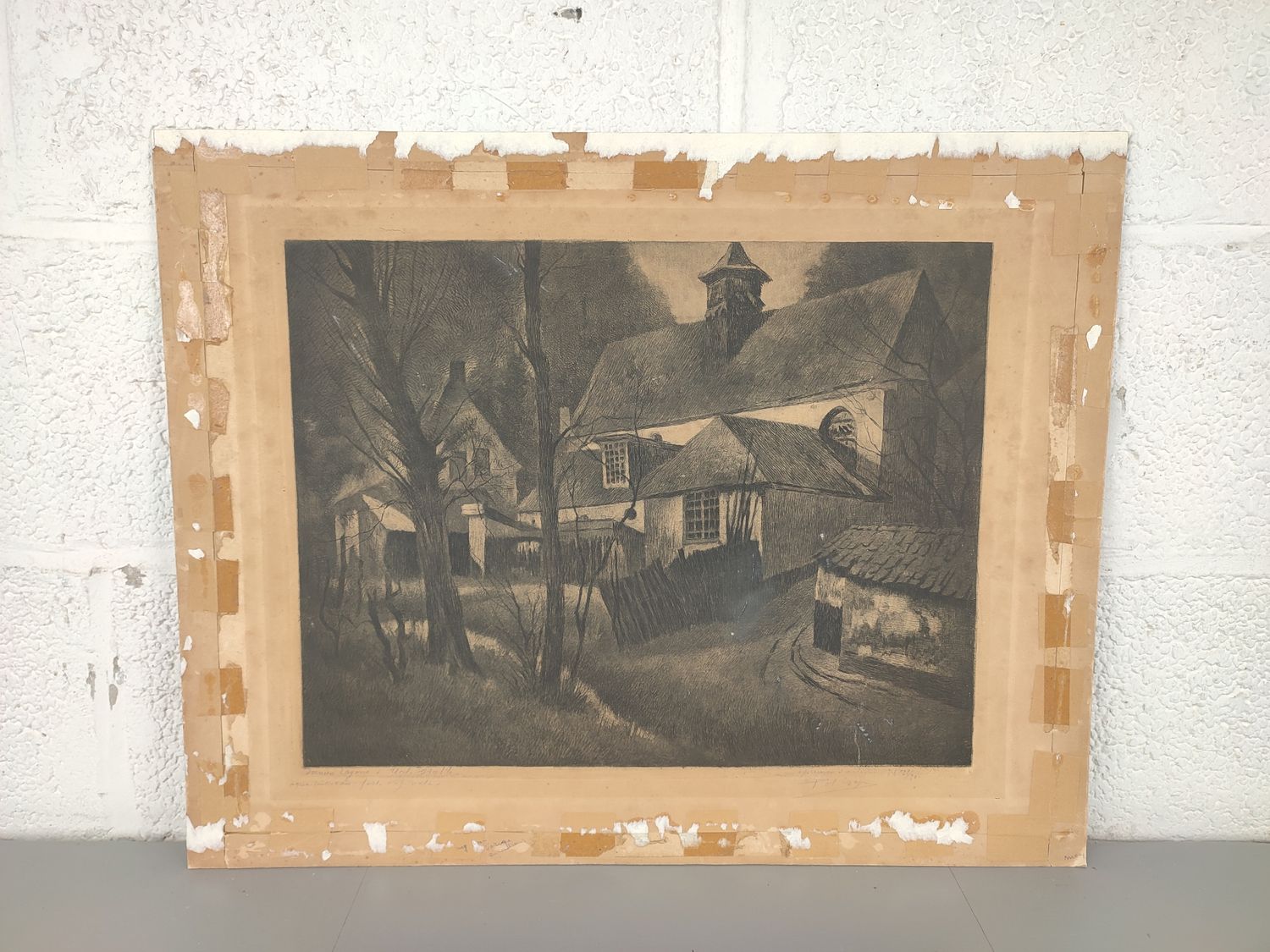 Pol Craps - etching