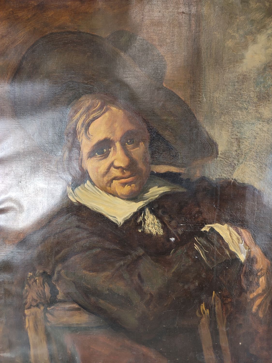 Portrait - after Frans Hals - to be restored