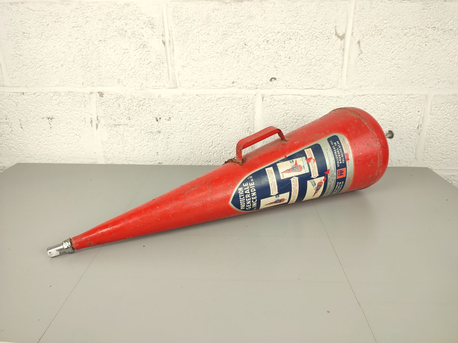 Old fire extinguisher