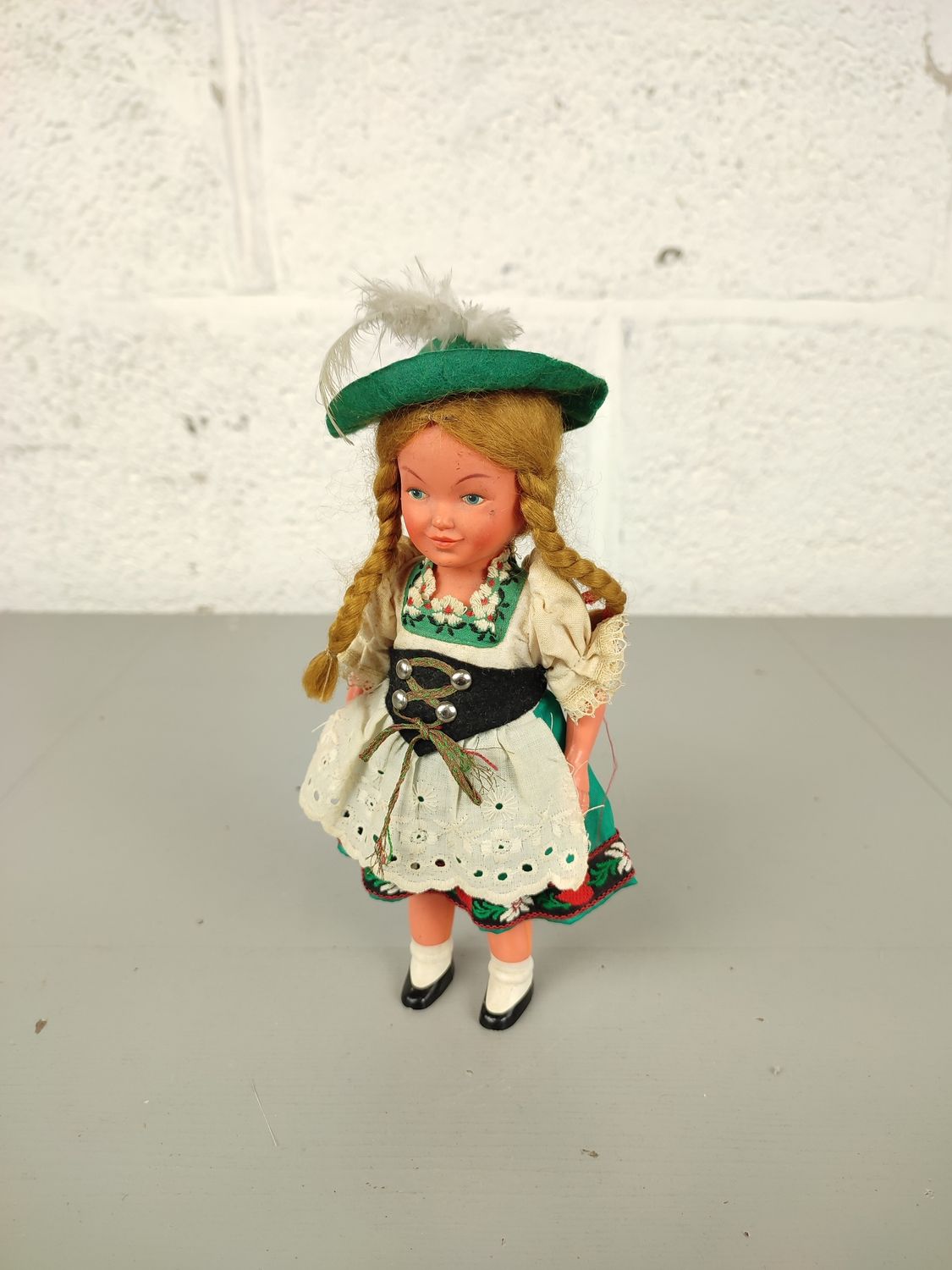 Wind-up German doll