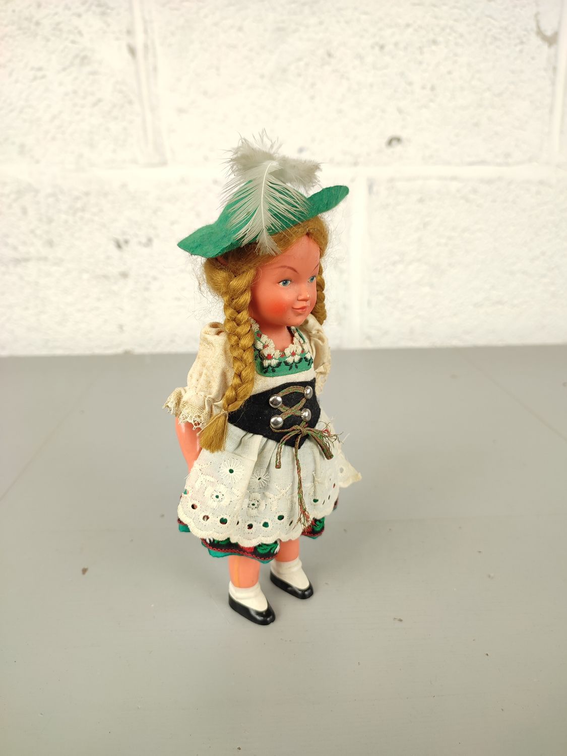 Wind-up German doll
