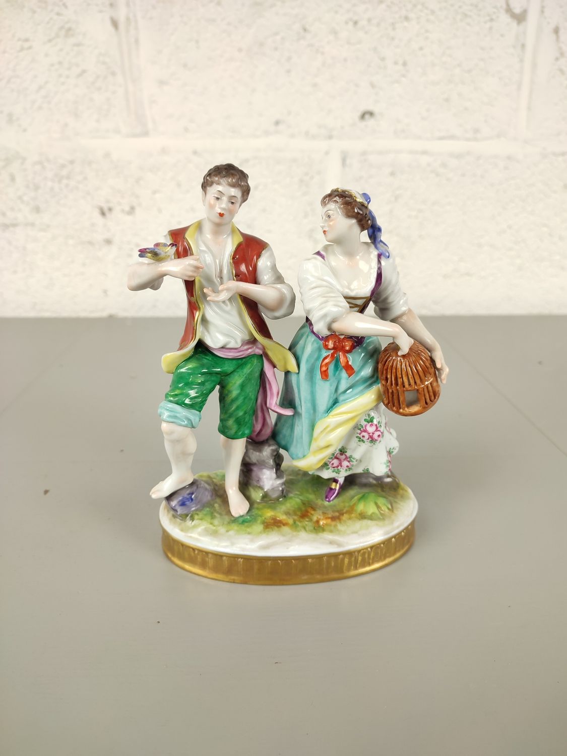 Porcelain figurine Volkstedt