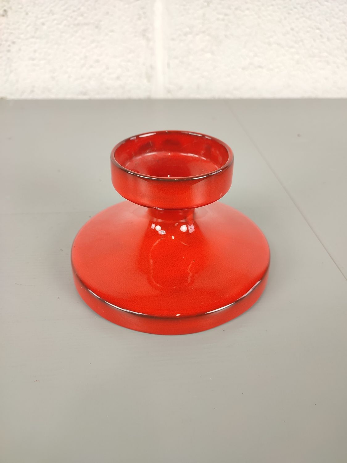 Vintage ceramic candlestick