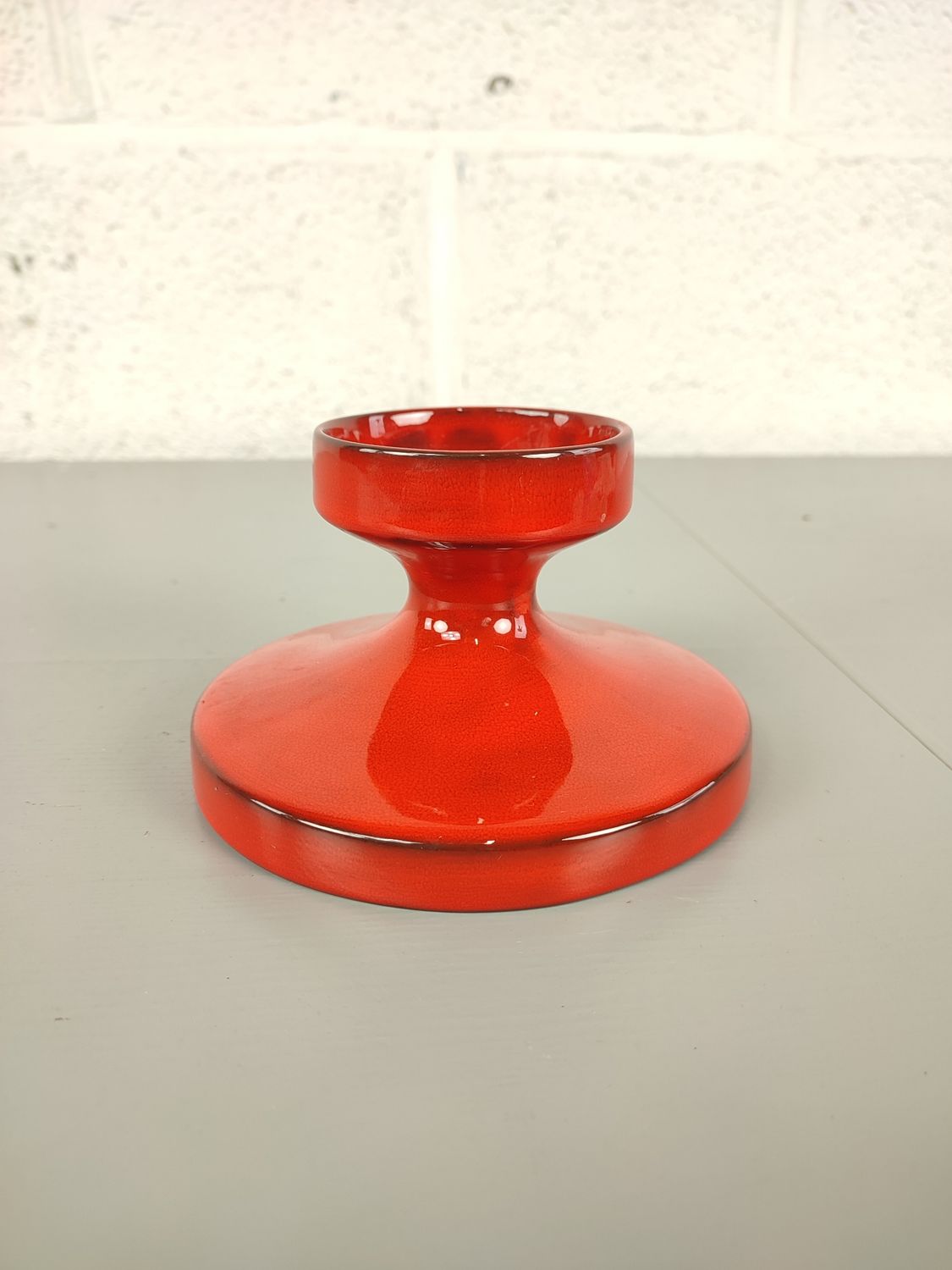 Vintage ceramic candlestick