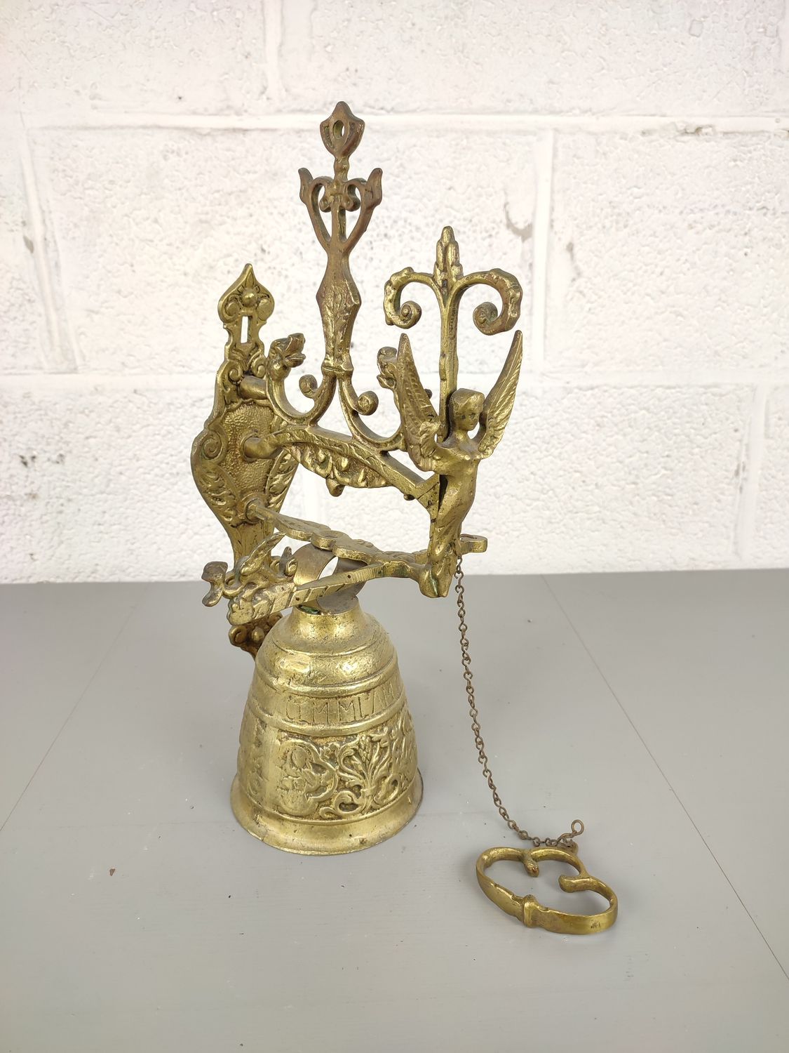 Large brass bell