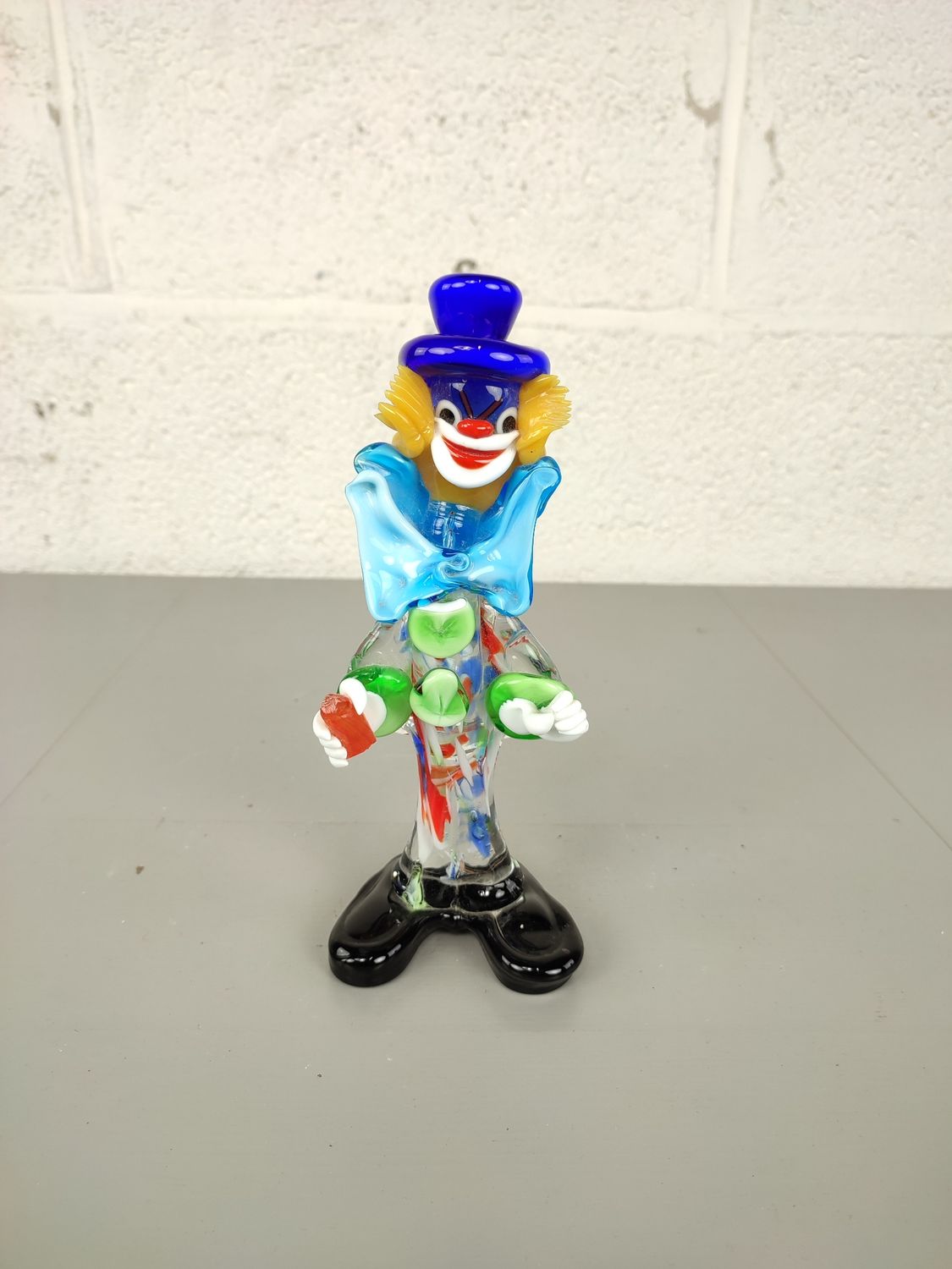Vintage Murano glass clown
