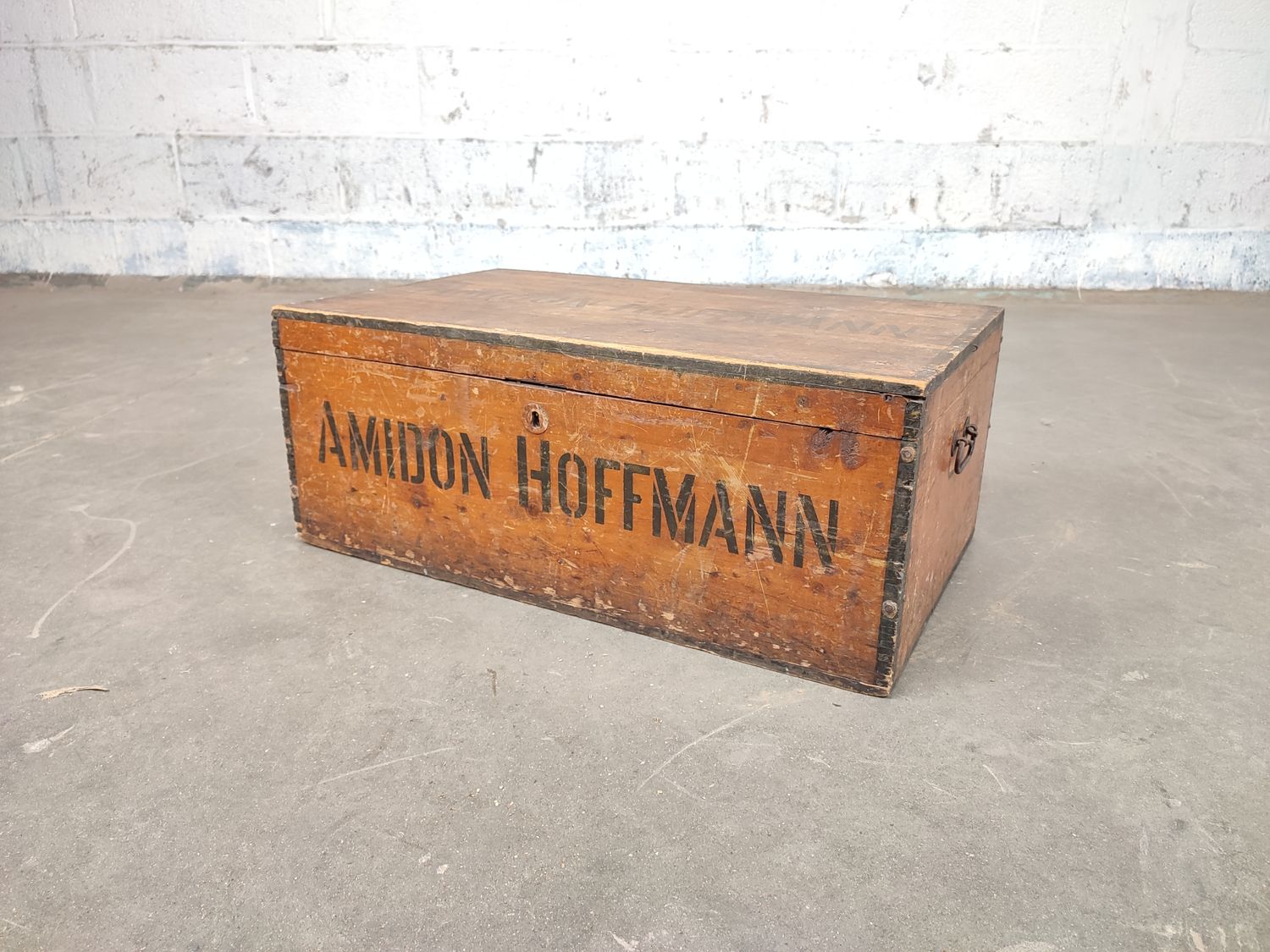 Wooden starch box Hoffman&#39;s &#39;Kat&#39;