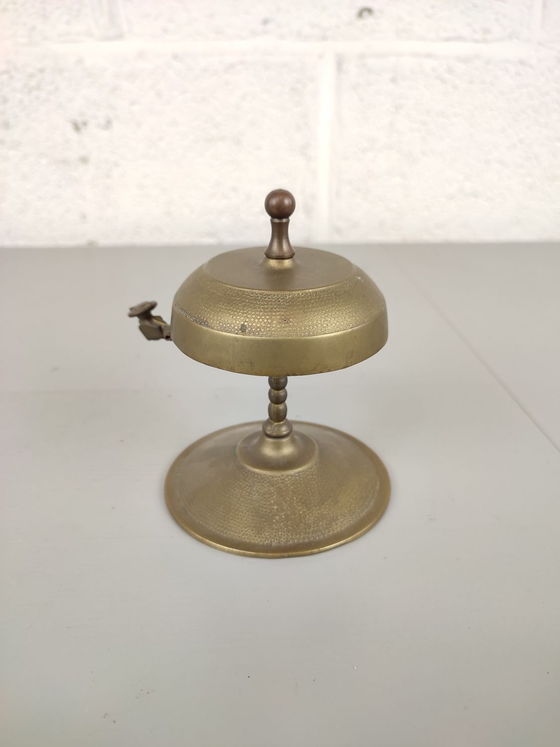 Brass counter bell