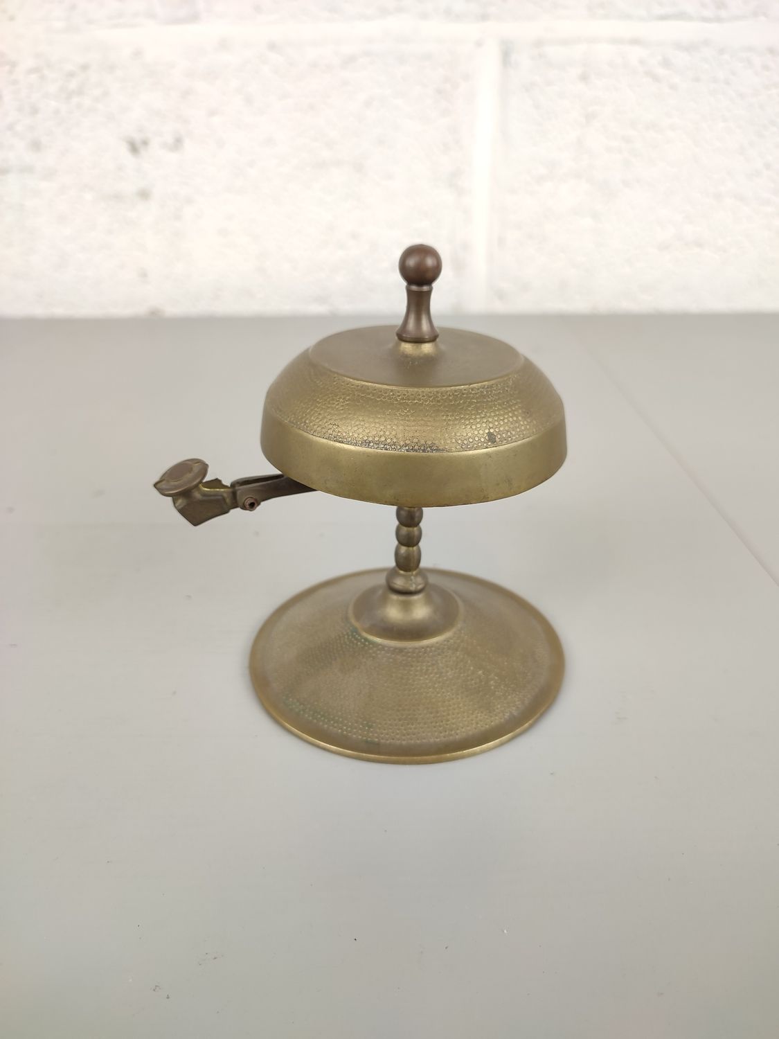 Brass counter bell
