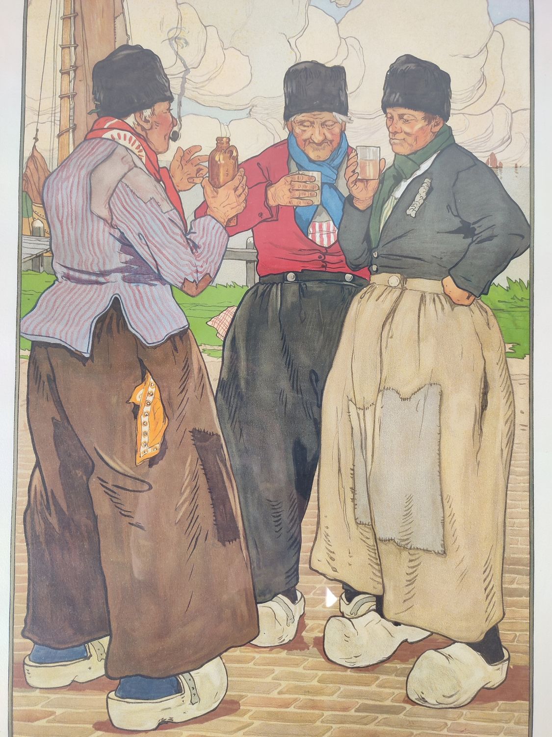 Henri Cassiers - large framed print