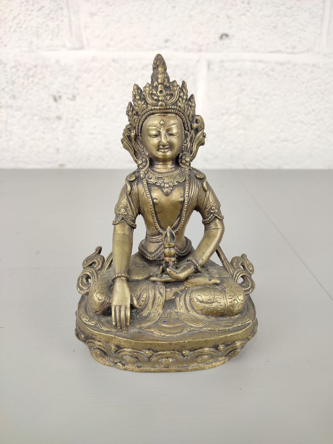 Bronze Buddha statue