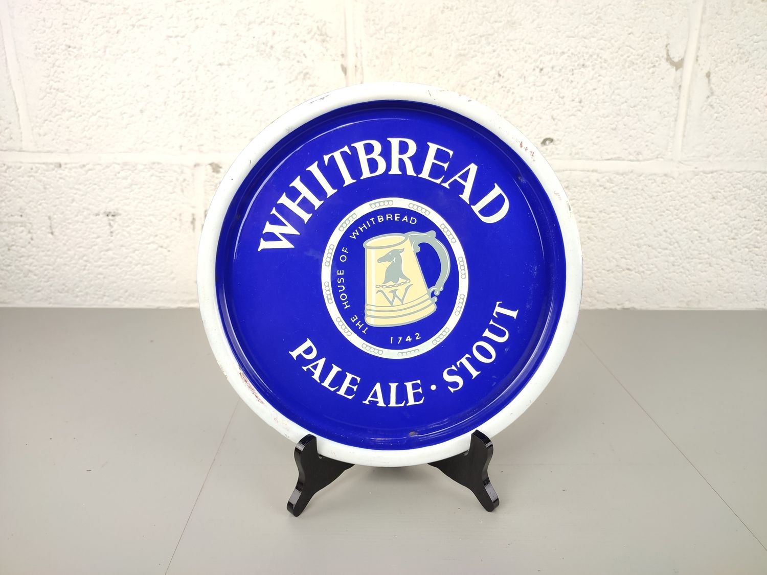 Enamel tray Whitbread