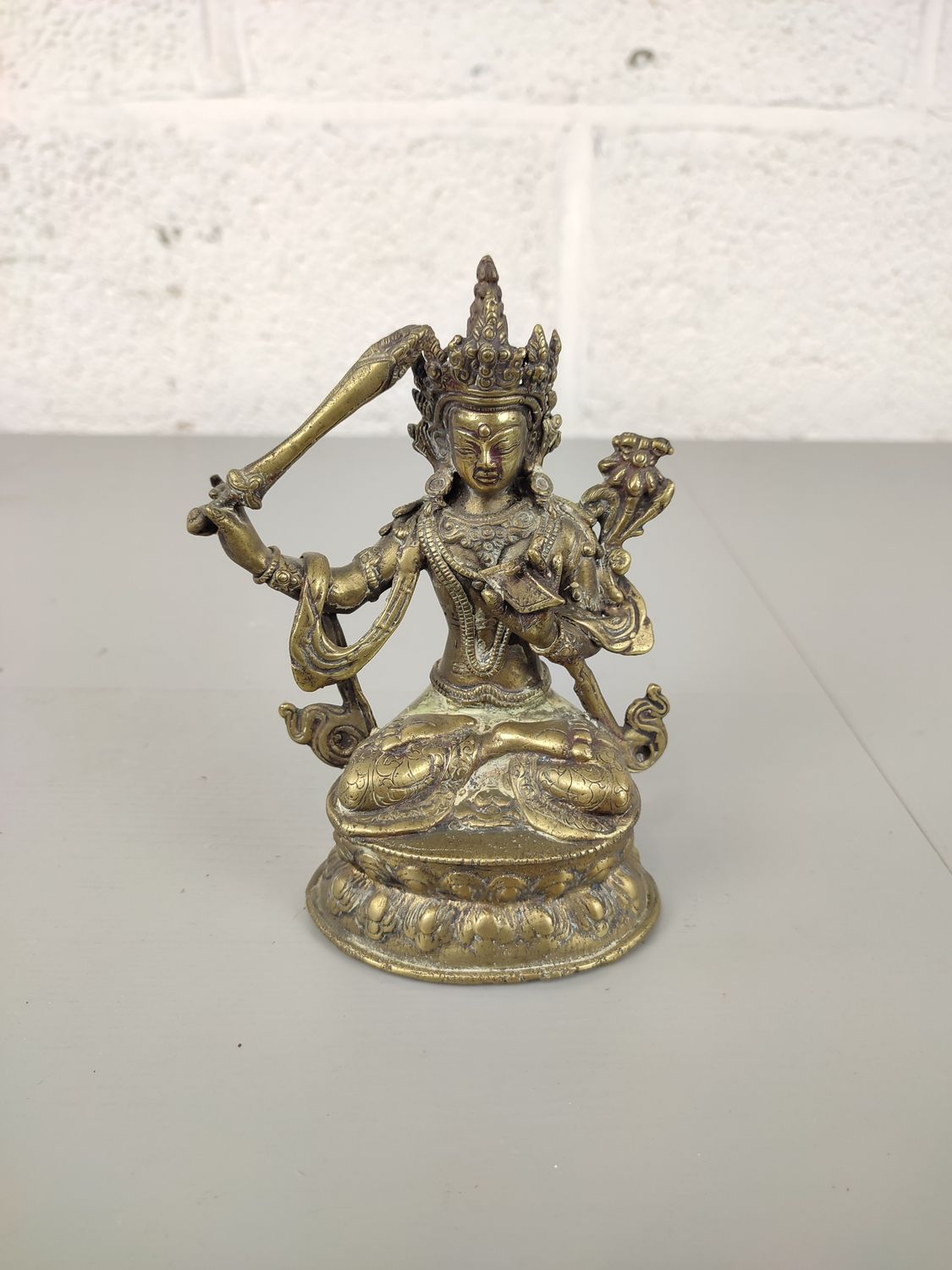 Bronze Buddha statue