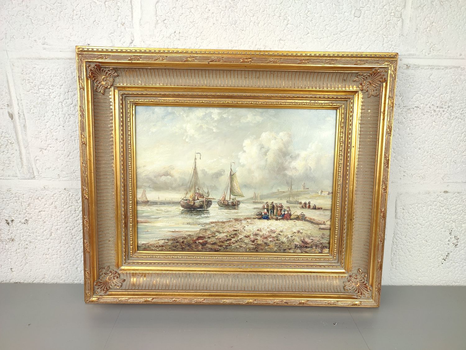 Hendrick Vader - Dutch coastal view