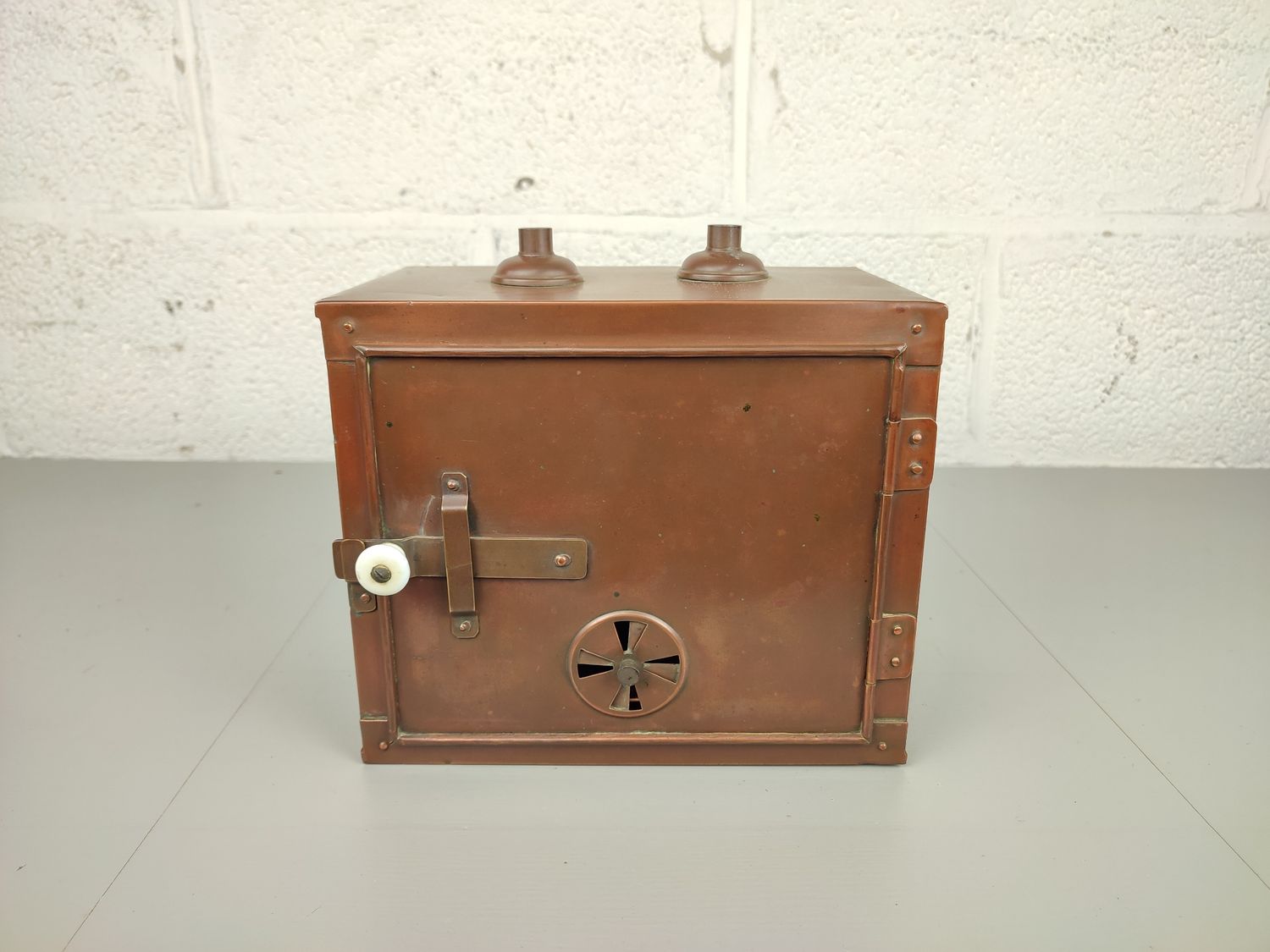 Antique pharmacy sterilizing oven
