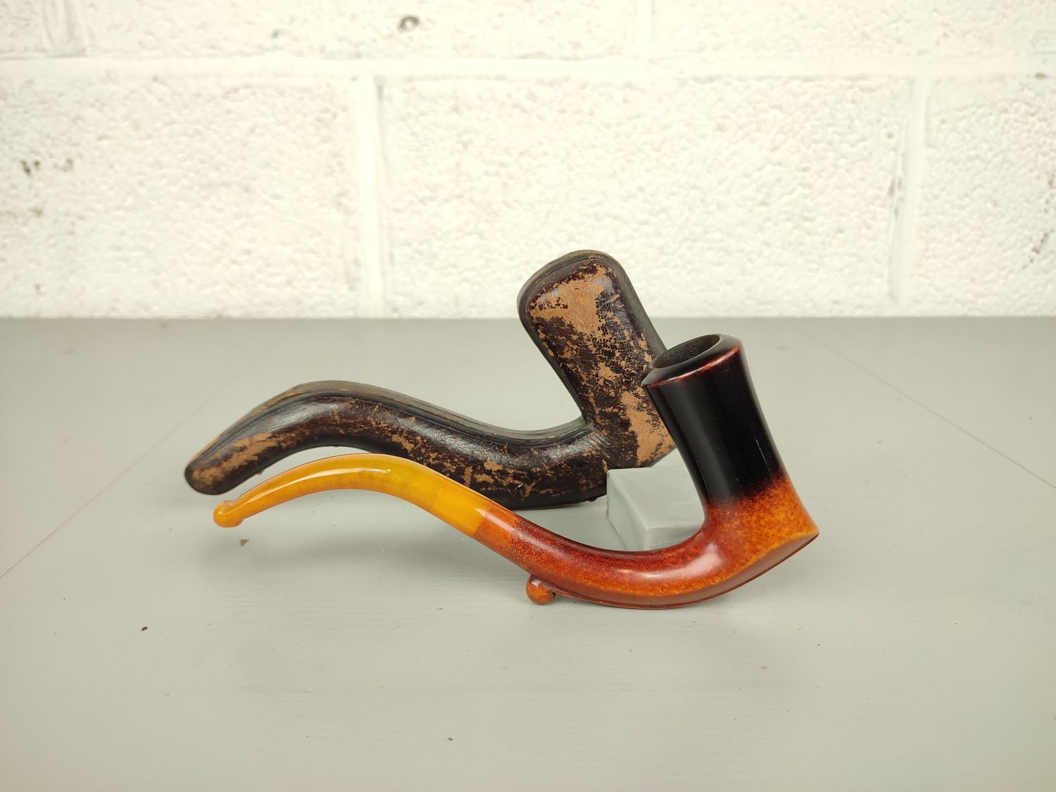 Antique art deco meerschaum pipe