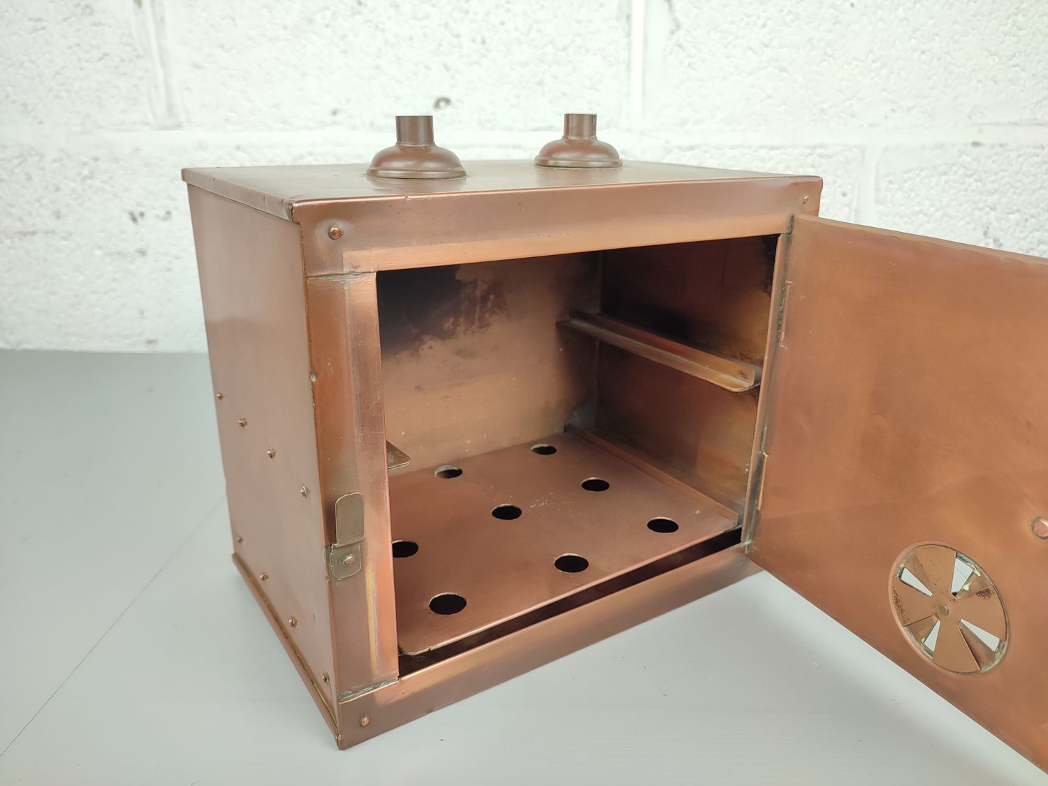 Antique pharmacy sterilizing oven
