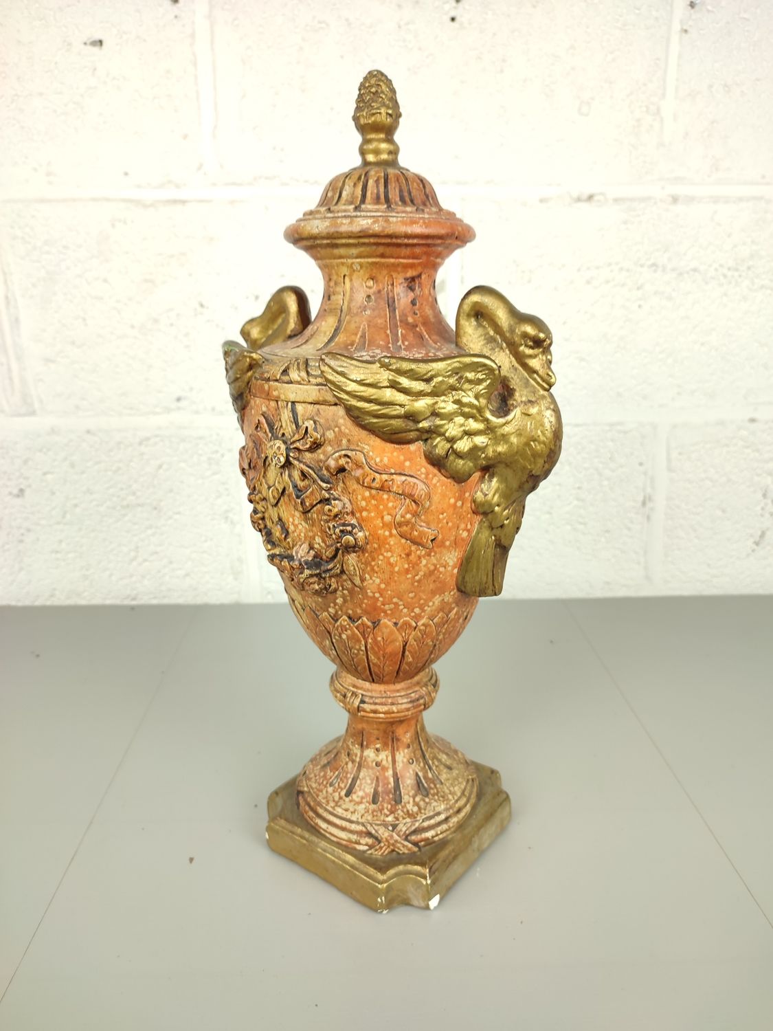 Plaster vase