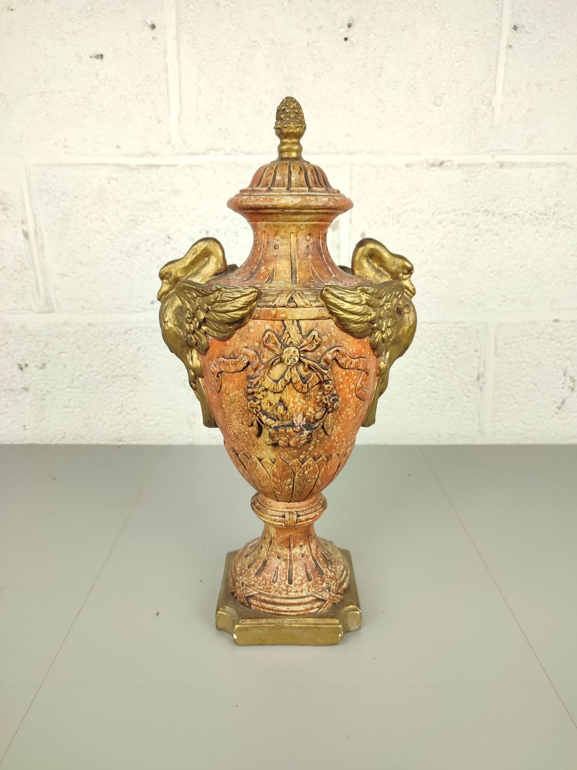 Plaster vase