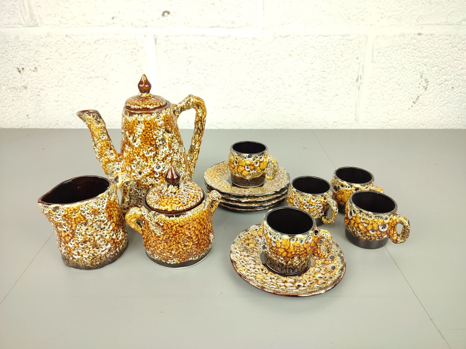Vintage Vallauris tea set