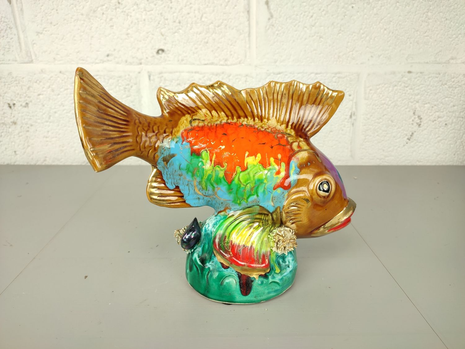 Vintage Vallauris vase