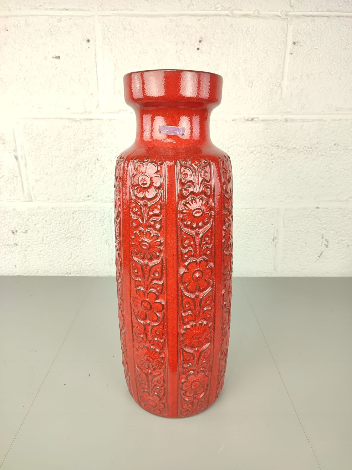 W-Germany floor vase Scheurich 280-51