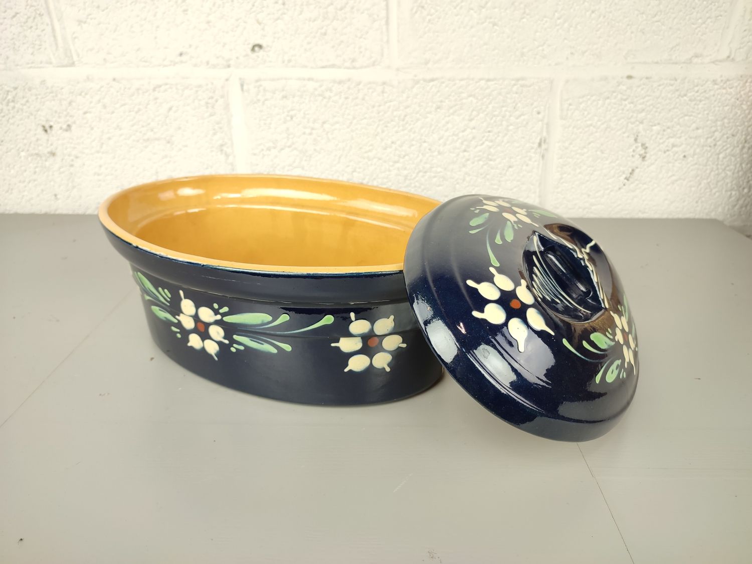 Vintage Alsace oven dish