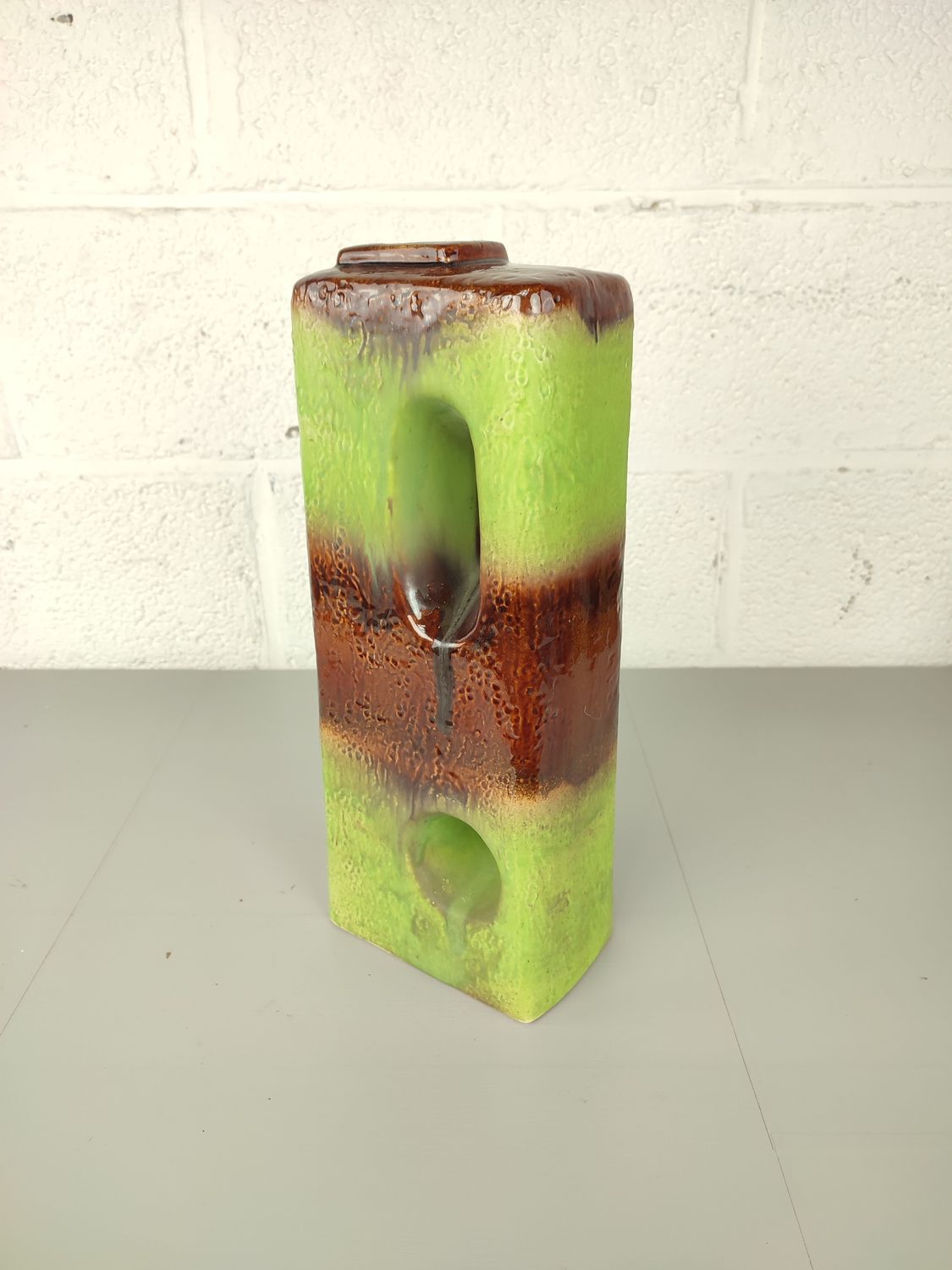W-Germany floor vase Ü-Keramik 1447/45