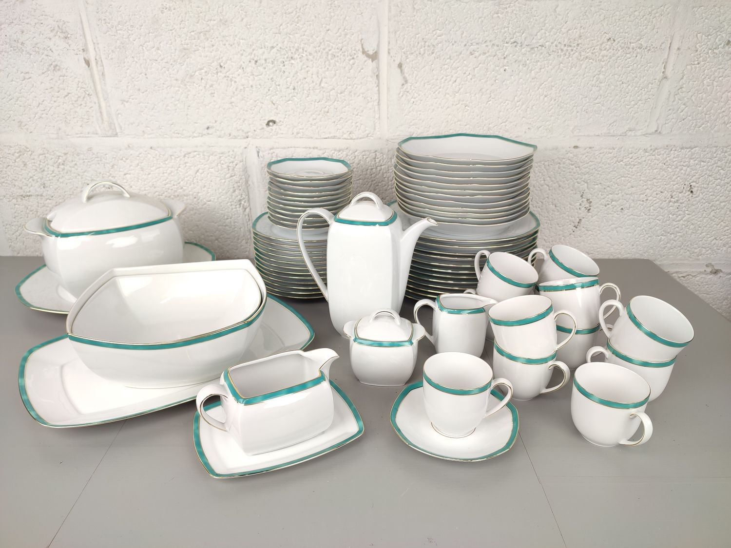 Vintage Eschenbach tableware set 12 people