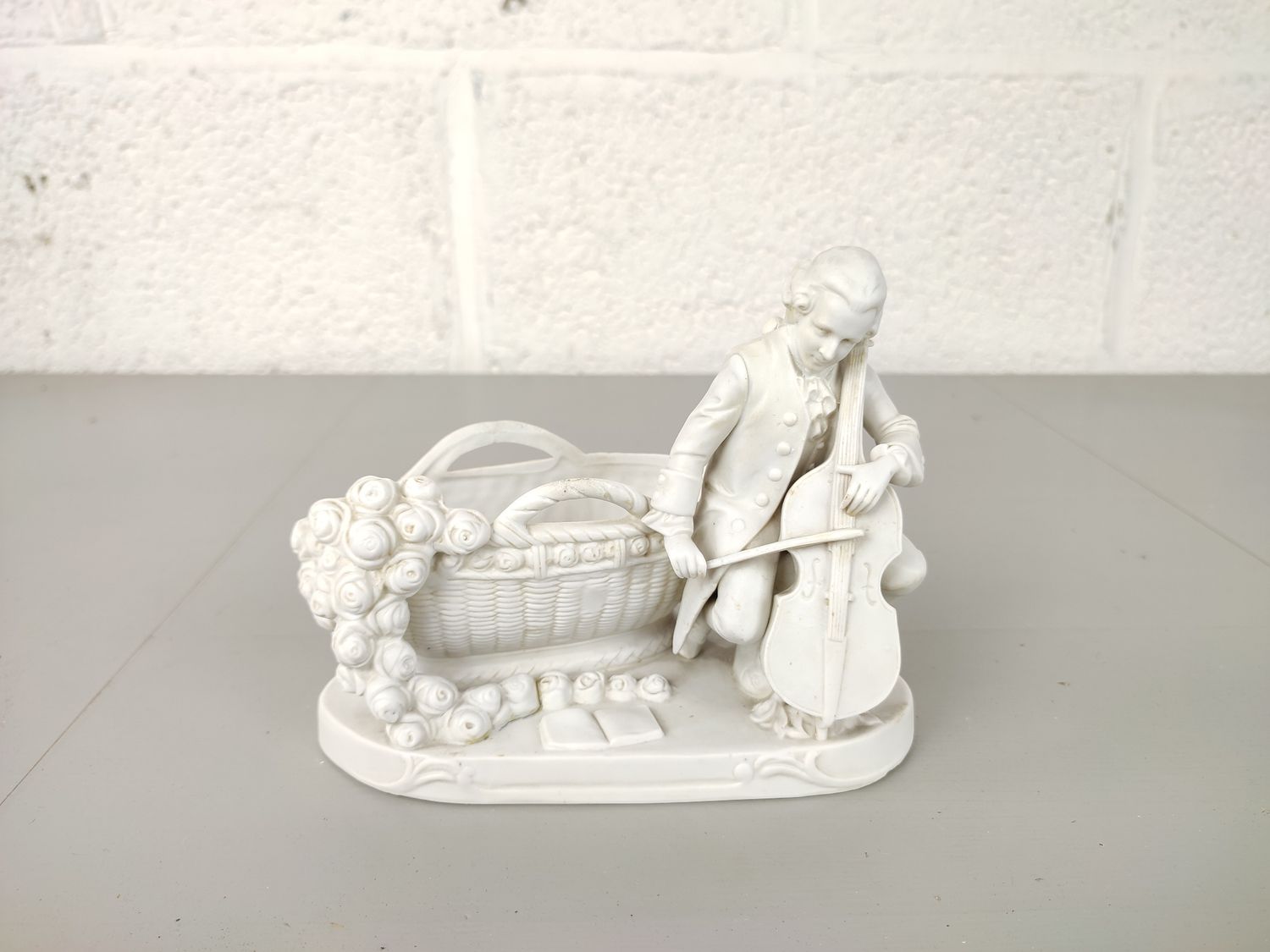 Biscuit figurine by Katzhütte Hertwig &amp; Co