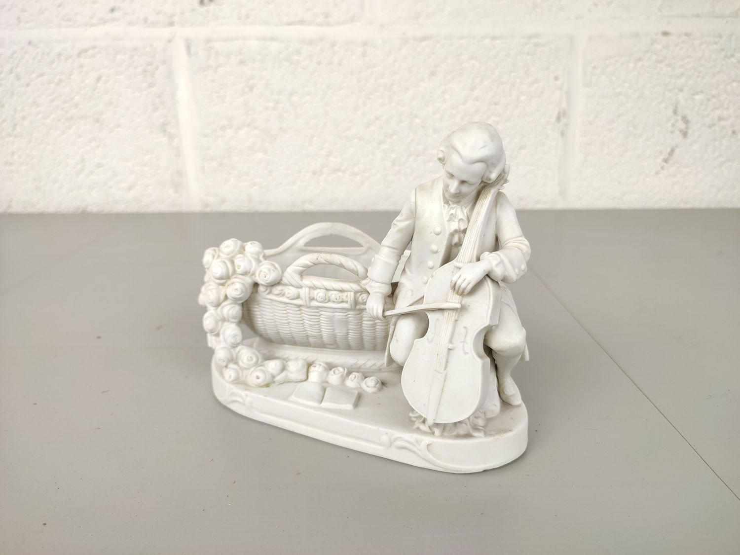 Biscuit figurine by Katzhütte Hertwig &amp; Co