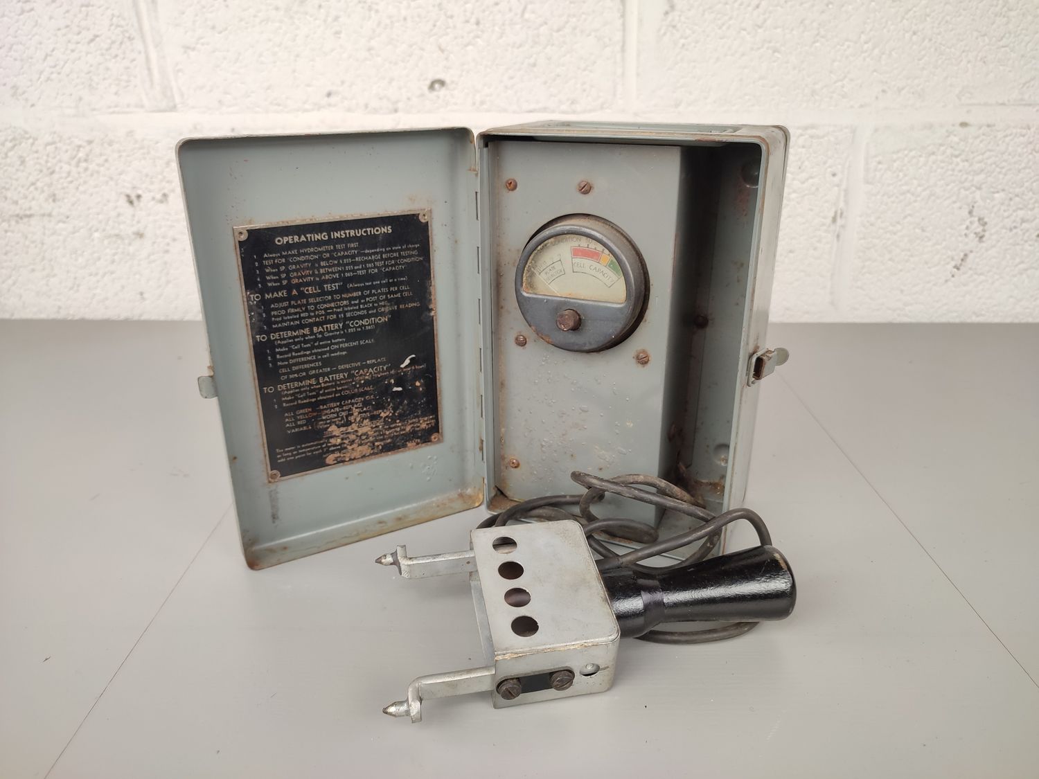 Battery tester model 3-43