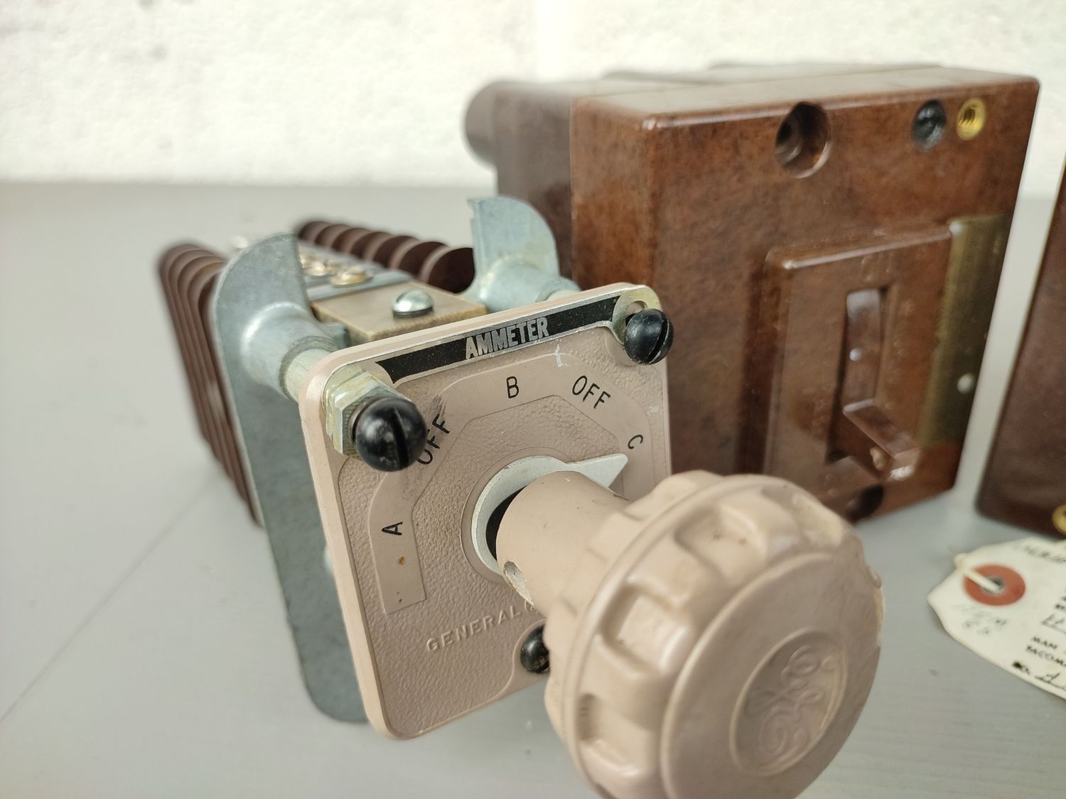 3 large US Navy stock electronical items