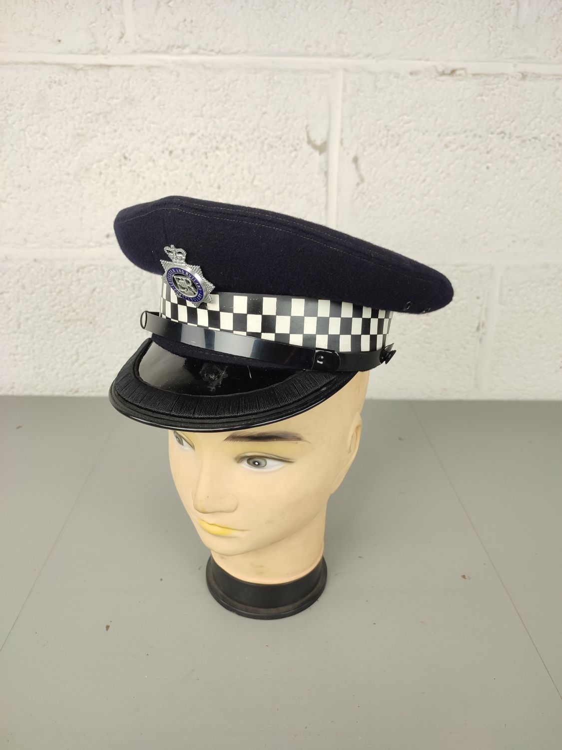 British police cap